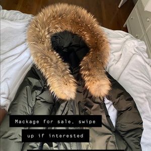 2019 Mackage, Army, Size M